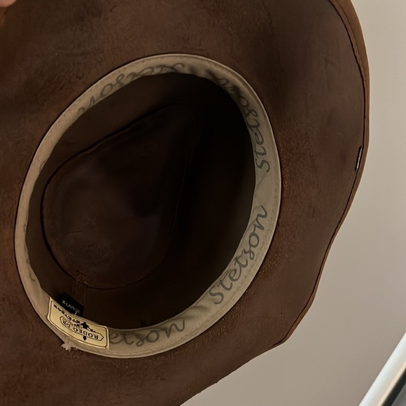 STETSON RODEO DR Roxbury Shapable Distressed Leather Hat-Unisex - Picture 11 of 17